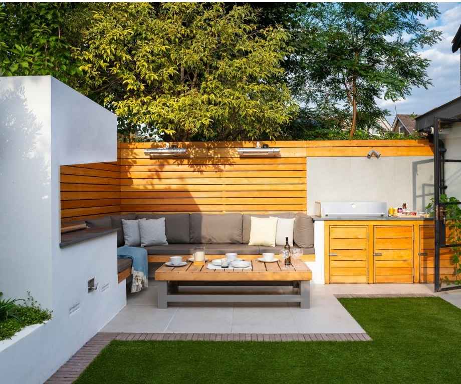 Mẫu biệt thự sân vườn 500m2 với khu BBQ Mẫu biệt thự sân vườn 500m2 với khu BBQ